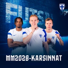 Suomi - Pohjois-Makedonia: Miesten futsalmaajoukkue MM-karsintaottelu