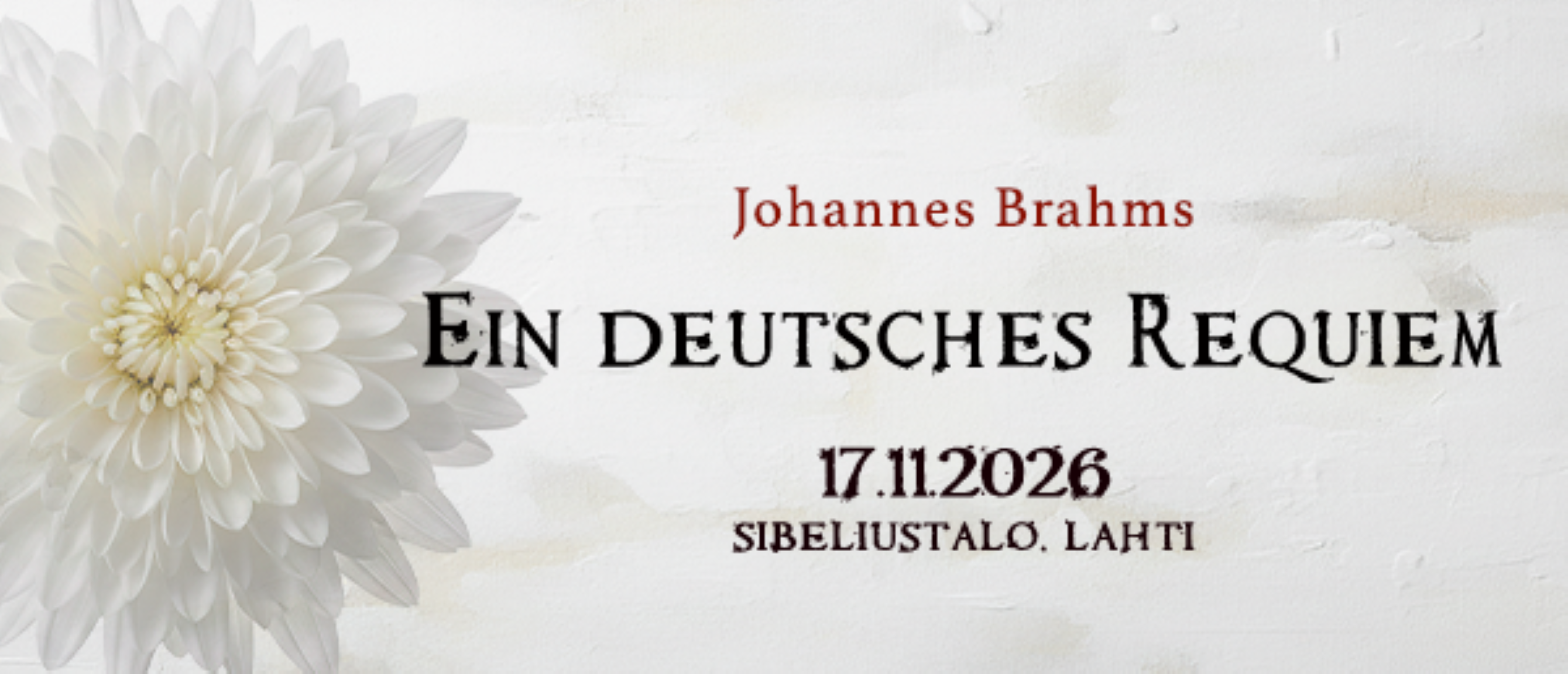 Johannes Brahms: Ein deutsches Requiem
