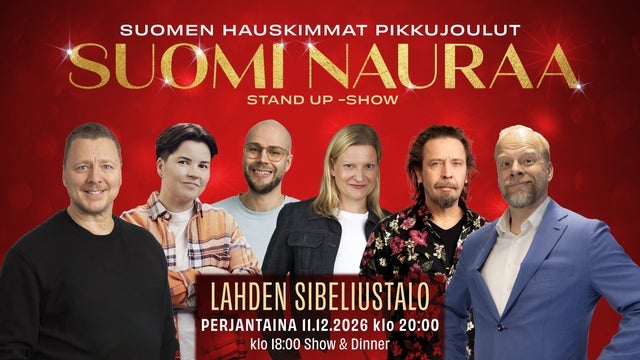 Suomi Nauraa - stand up Show