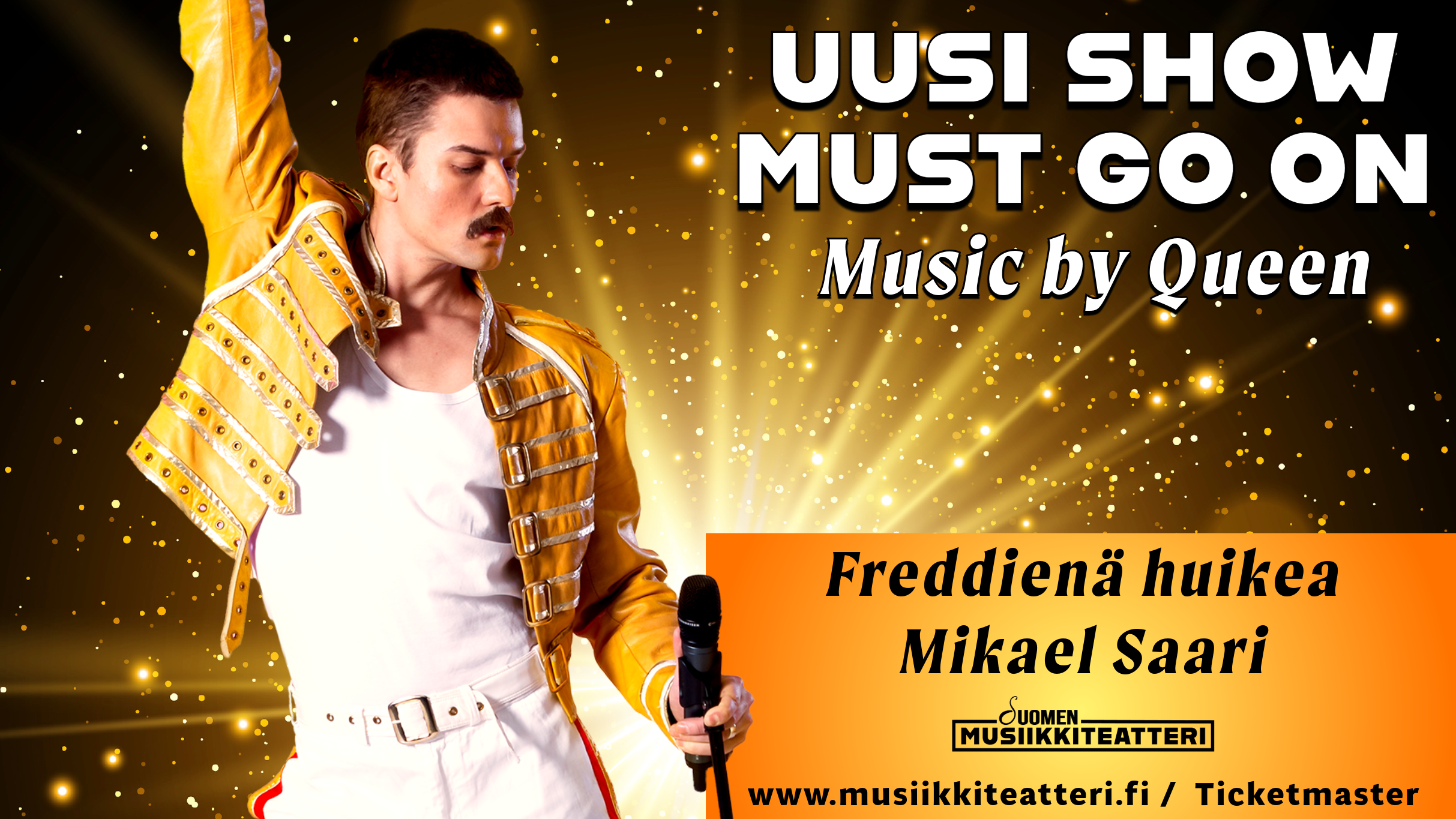 Uusi Show Must Go On - music by Queen