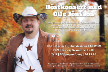 Höstkonsert med Olle Jönsson