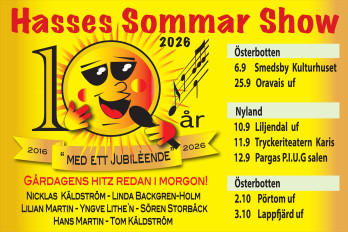 10 år med Hasses Sommarshow