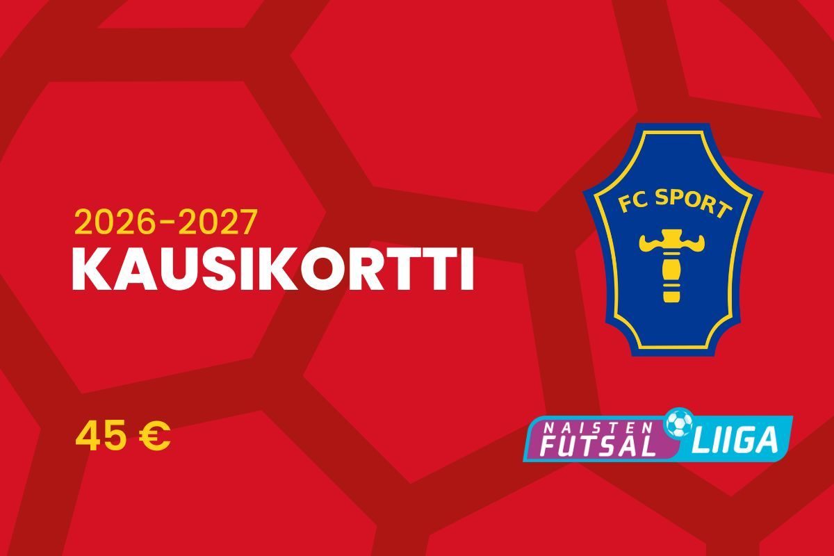 Kausikortti - FC Sport Naisten Futsal-Liiga 2026-2027