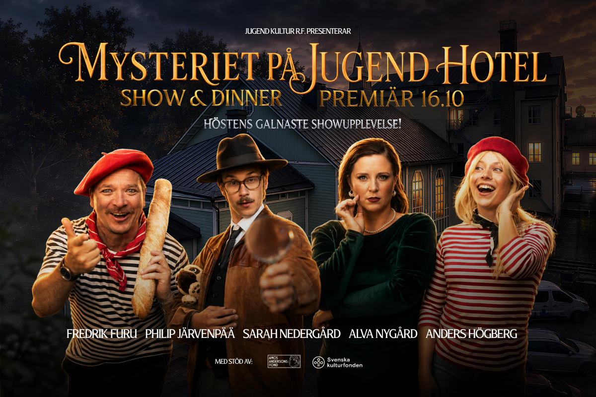 Show & Dinner: Mysteriet på Jugend Hotel