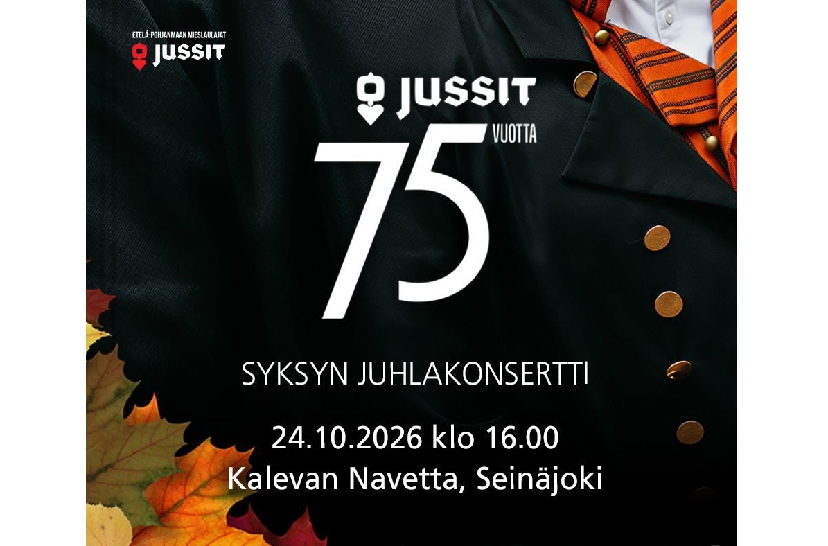 Jussien syksyn 75v juhlakonsertti