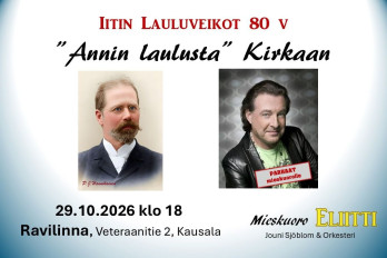 Annin laulusta Kirkaan - Iitin Lauluveikot 80-vuotta