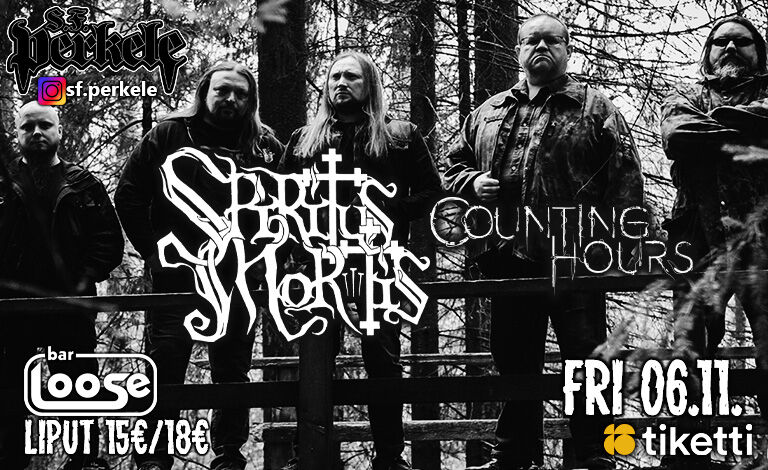 SF Perkele Presents: Spiritus Mortis + Counting Hours