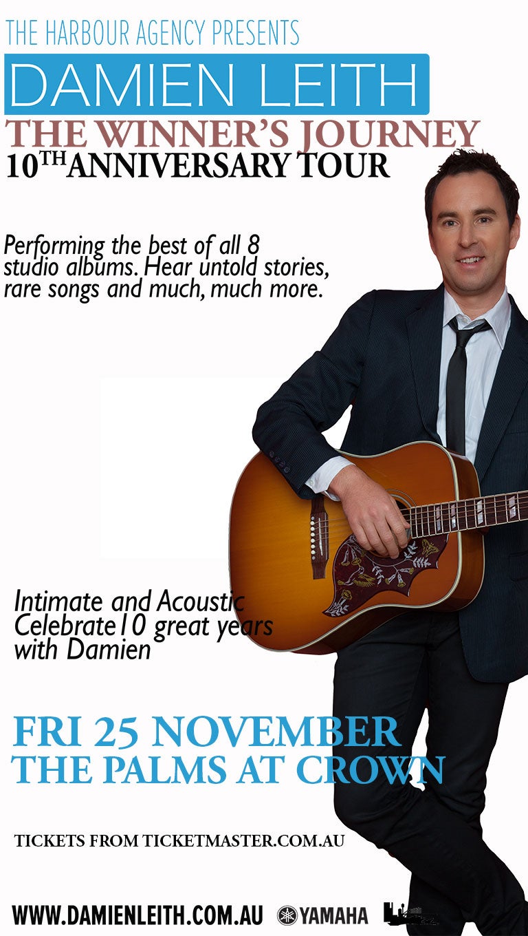Damien Leith - Australian Idol - The 20 Year Anniversary Tour