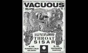 Vacuous (UK), Dome Runner, Throat, Sisar