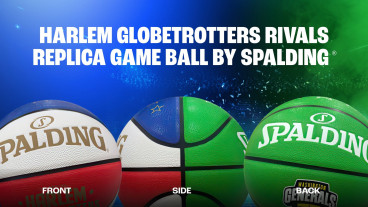Harlem Globetrotters Replica Game  Ball
