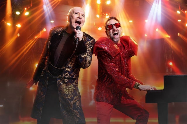 Elton John meets Freddie Mercury