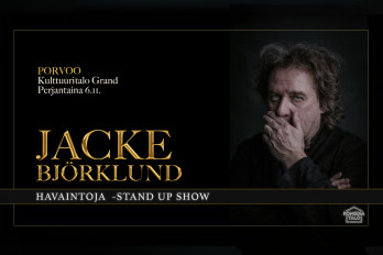 Jacke Björklund: Havaintoja -stand up show - Porvoo