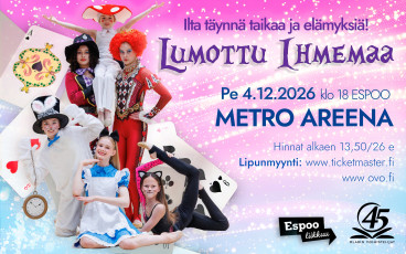 Lumottu Ihmemaa - Olarin Voimistelijoiden 45v juhlanäytös