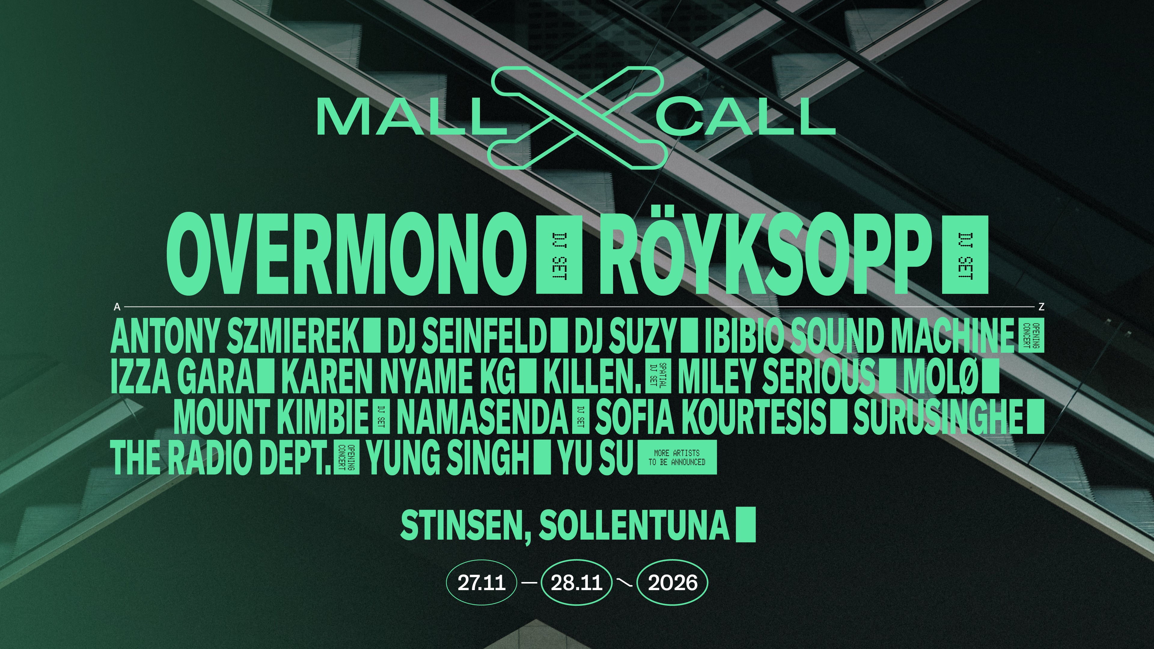 Mall Call 27-28 November 2026