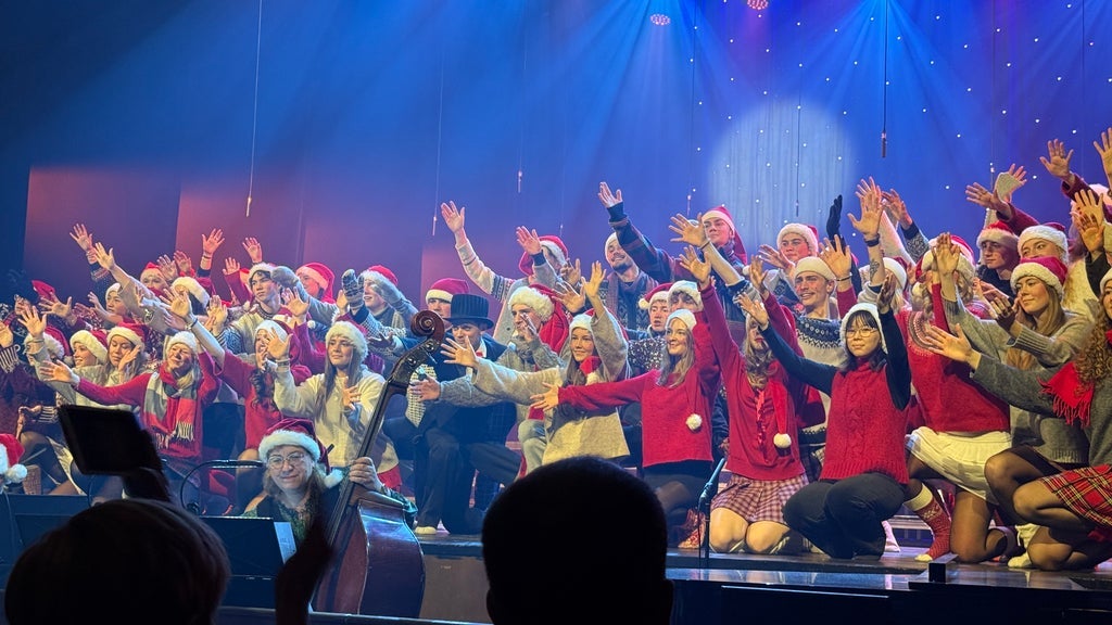 Tomteshow med Cantabile och Nova Cantica
