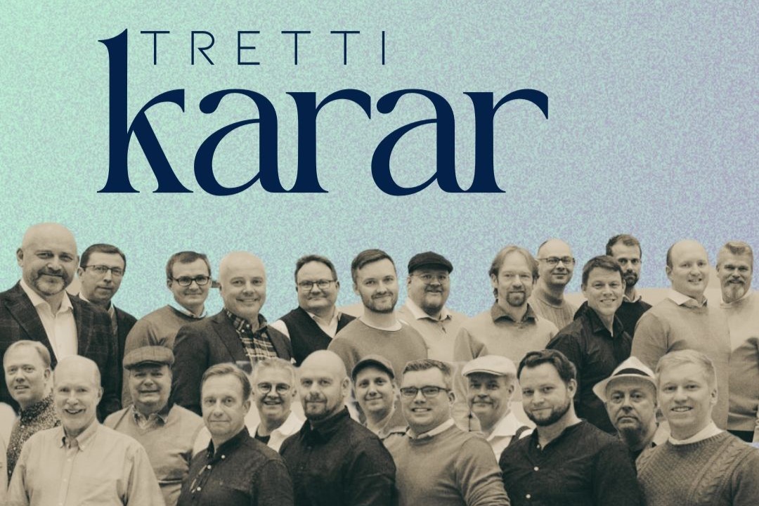 TRETTI KARAR - Manskörsmusik i ny tappning