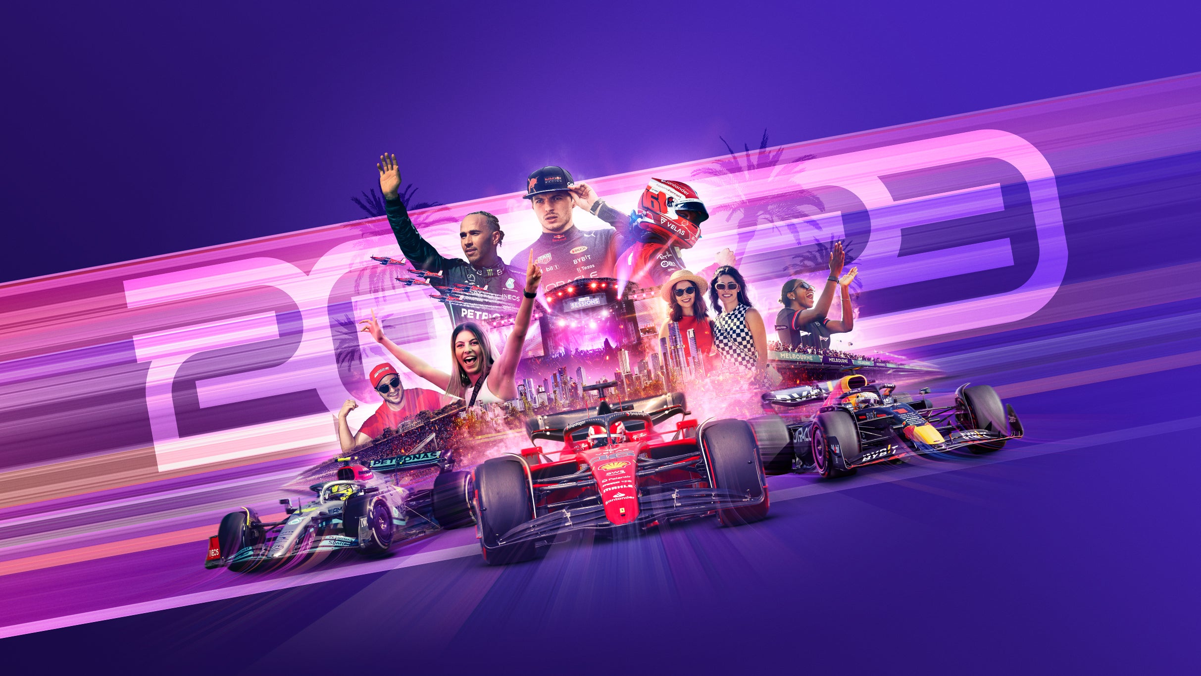 Webber Stand (Sun) - 2023 Australian Formula 1 Grand Prix